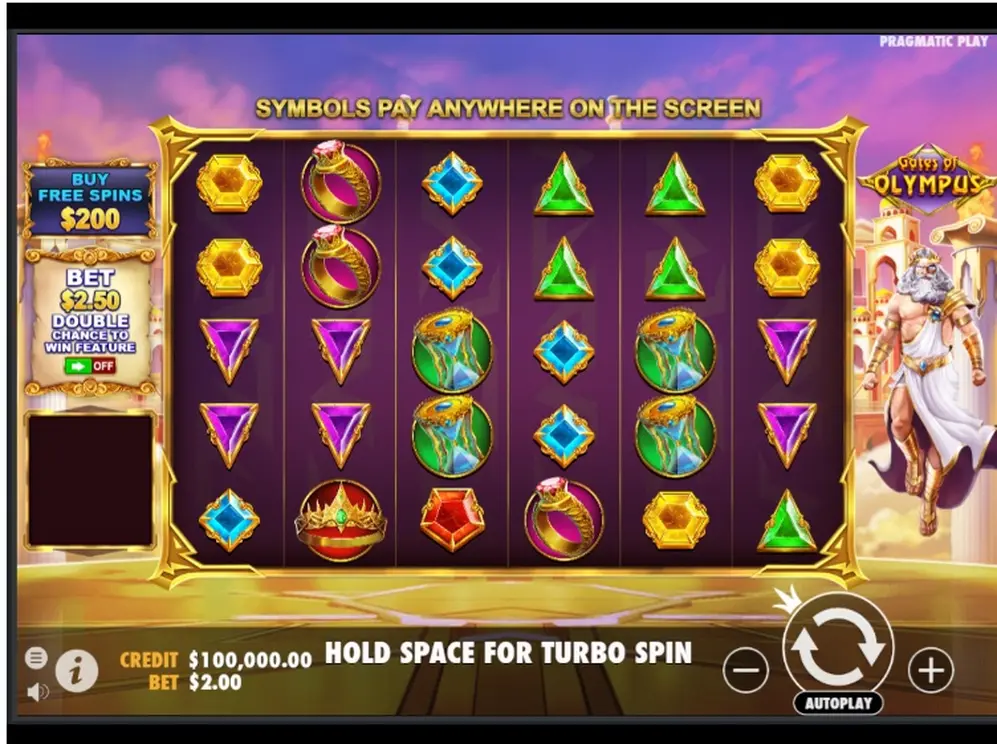 El mundo griego antiguo en la slot online Gates of Olympus