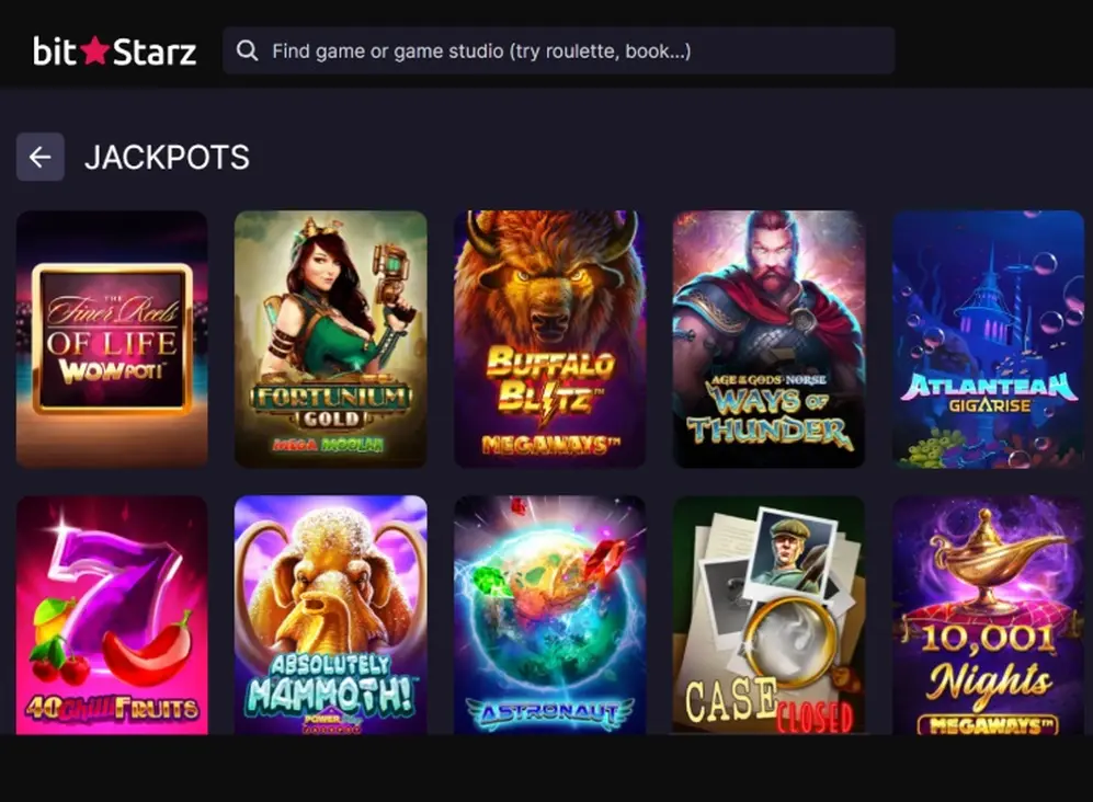 Casino BitStarz. Comparativa slots gratis y de pago más rentables