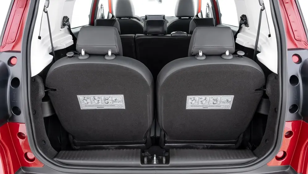 El Citroën C3 con las 3 filas de asientos.