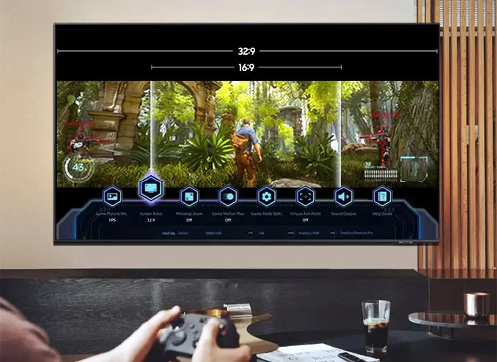 El nuevo televisor tiene características especiales para el entretenimiento.