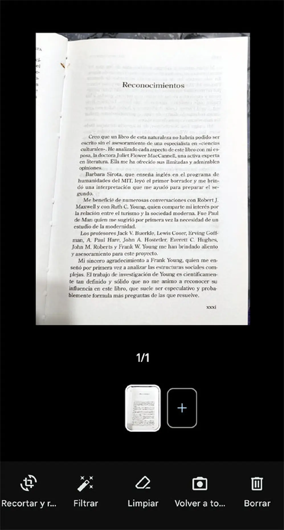 El escaneado de documentos es una herramienta muy versátil.