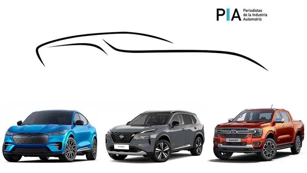 Mustang Mach-E, Nissan X-Trail y Ford Ranger, los ganadores de 2023.