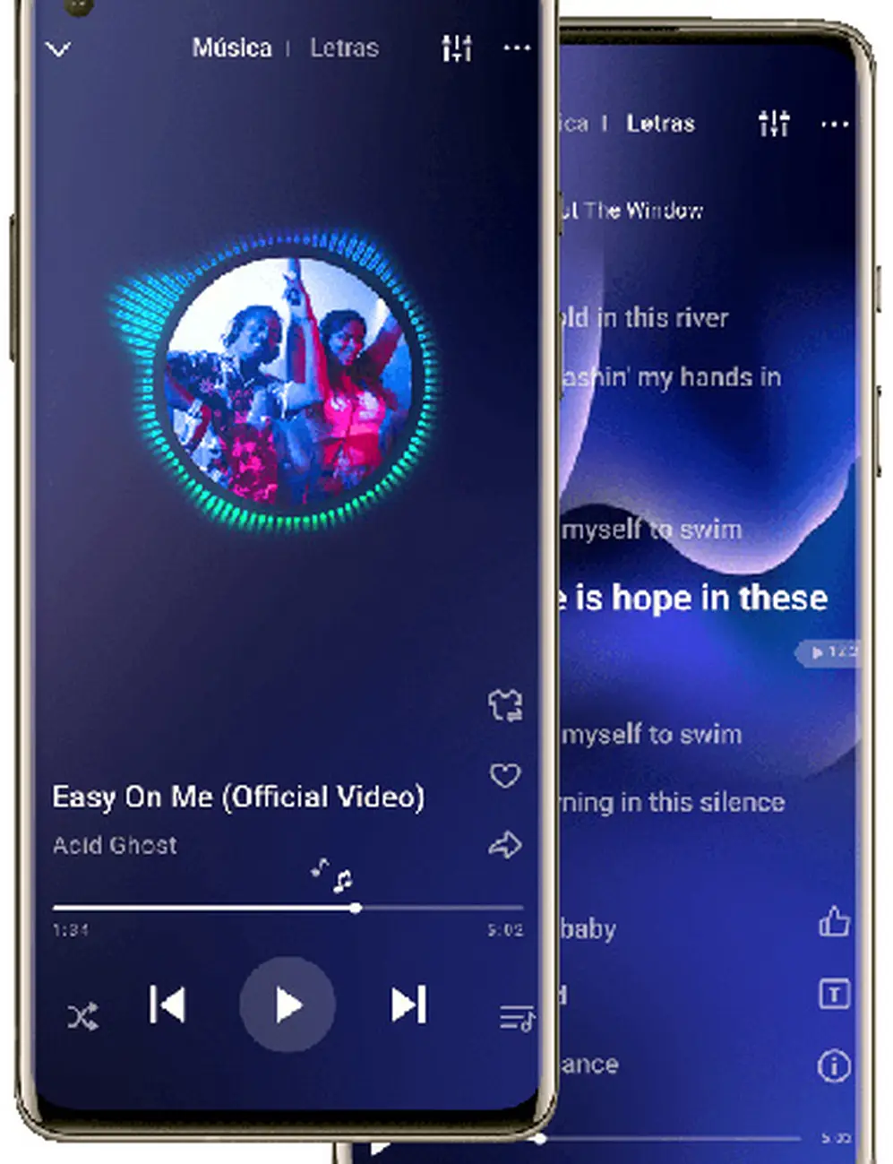 Lark también es una alternativa de reproductor multimedia en celulares.