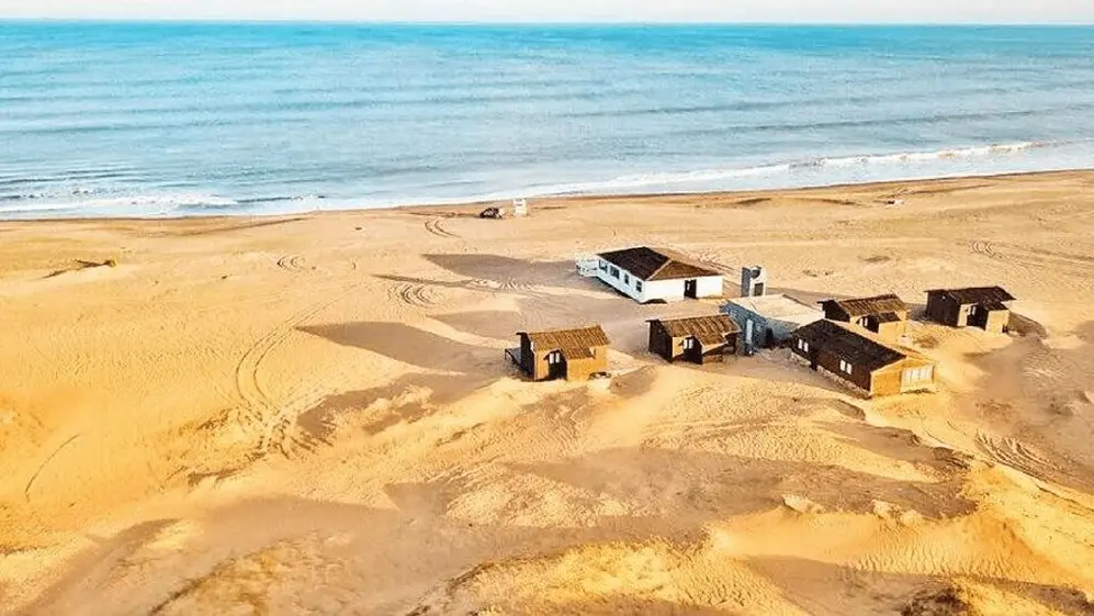 Arenas Verdes es ideal para hacer playa.