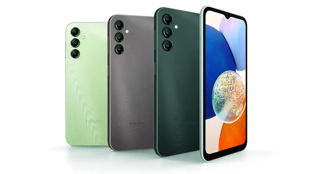 La línea Samsung Galaxy A14 tiene modelos con 5G.