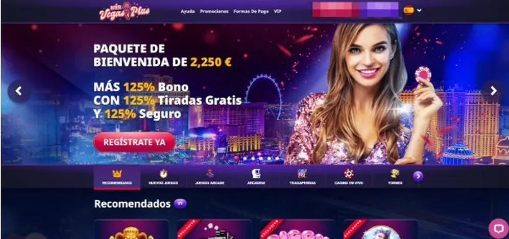 VegasPlus Casino online dinero real