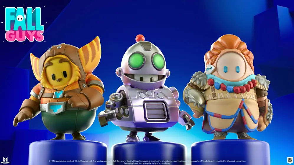Fall Guys combina elementos de plataformas y battle royale.