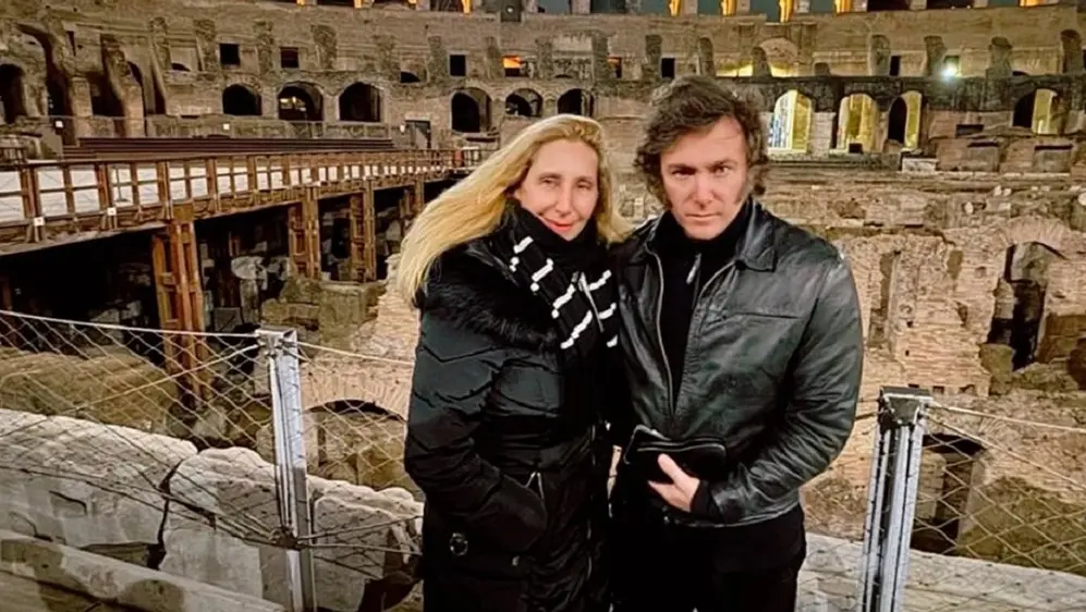 Milei hizo algunos recorridos durante su visita a Europa.