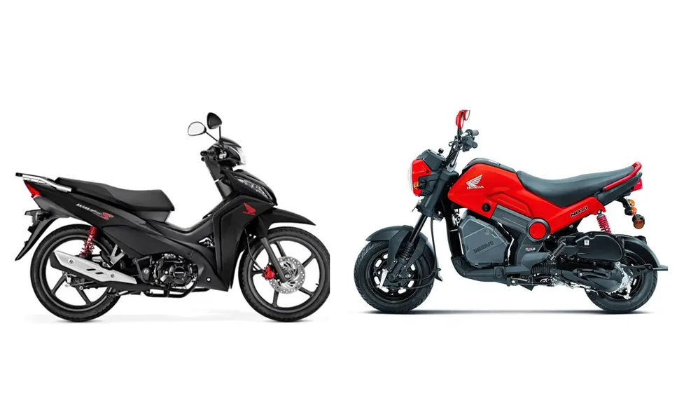 La Honda NAVi tiene proporciones similares a la Wave.