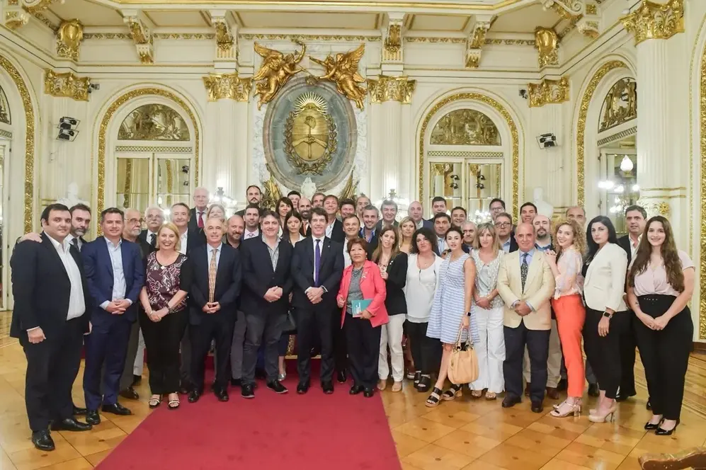 Nicolás Posse se reunió con más de 40 legisladores en la Casa Rosada