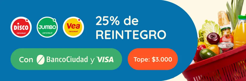 Pagando con MODO en DIsco devuelve hasta un 25 por ciento según el banco