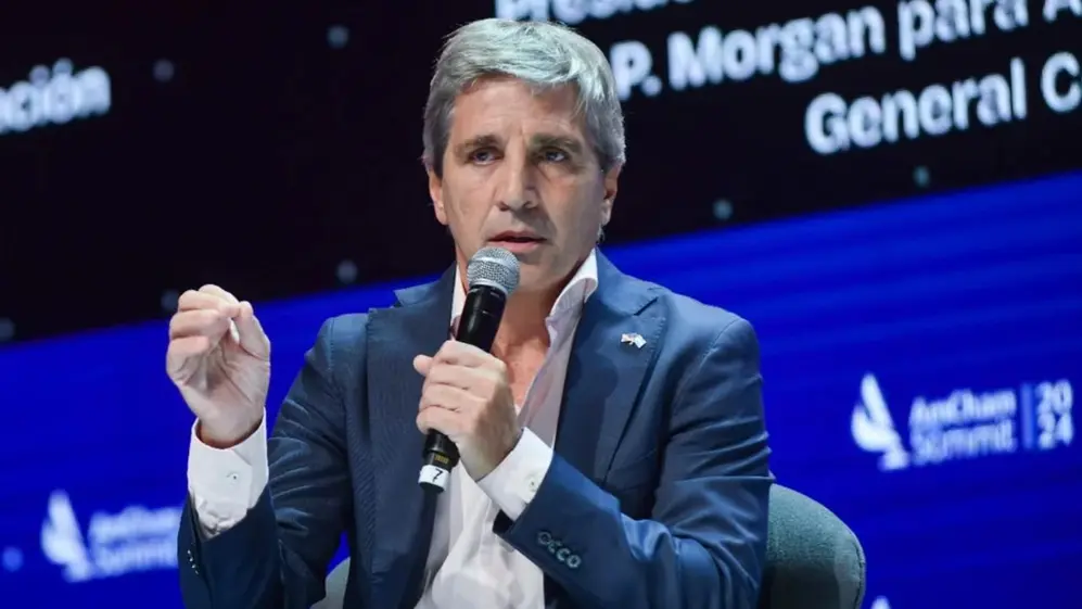 El ministro de Economía, Luis Caputo, recibió este miércoles 10 de julio a los representantes de las terminales nucleadas en ADEFA