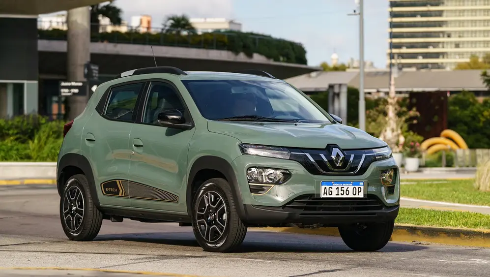 El Kwid E-Tech 100% eléctrico se podrá comprar con crédito.