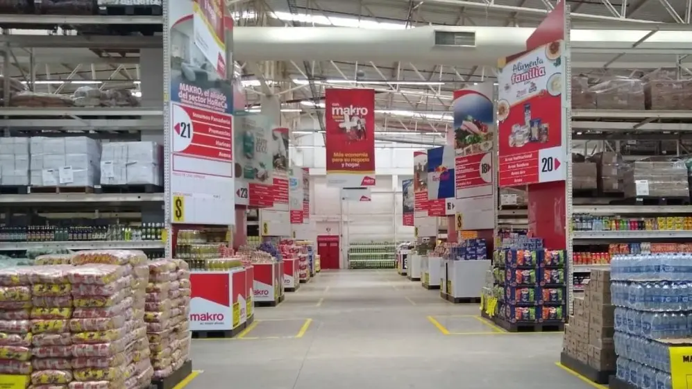 Makro tiene una amplia variedad de productos y ofertas