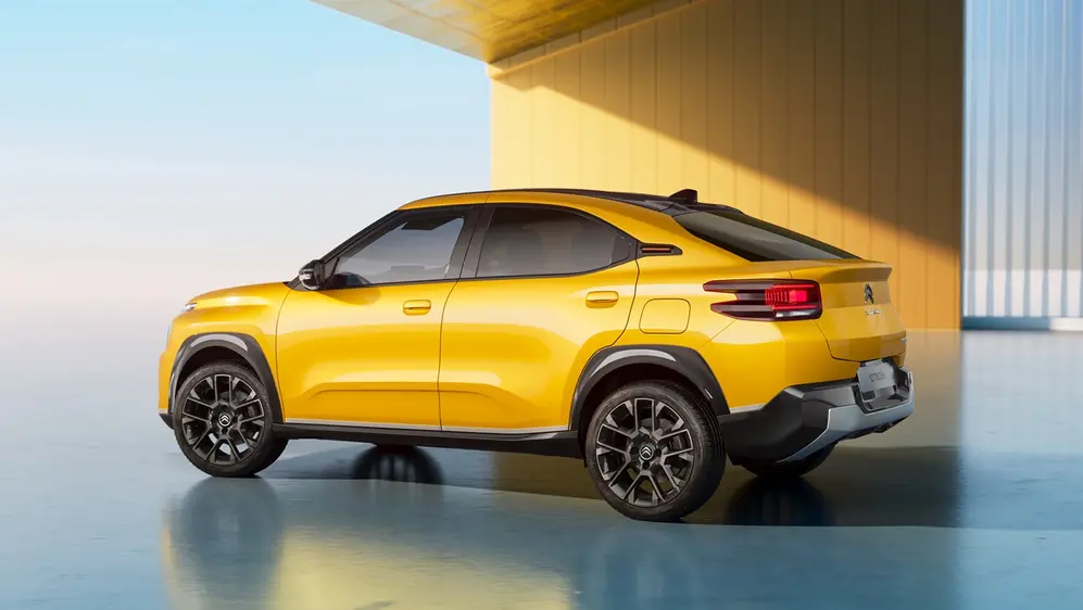 El Basalt es un SUV coupé, por la terminación del techo caído.