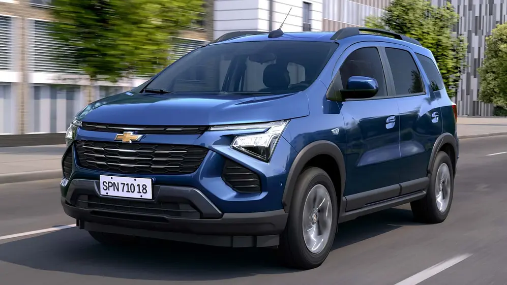 El Chevrolet Spin llegará renovado, con nuevo diseño exterior e interior.
