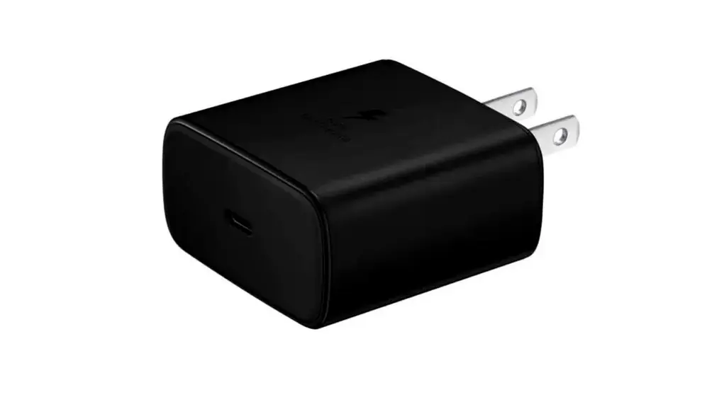 Cargador de pared súper rápido Samsung de 45 W