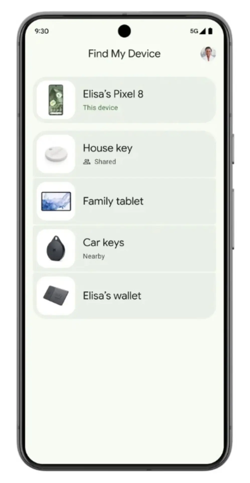 La nueva versión de la app 