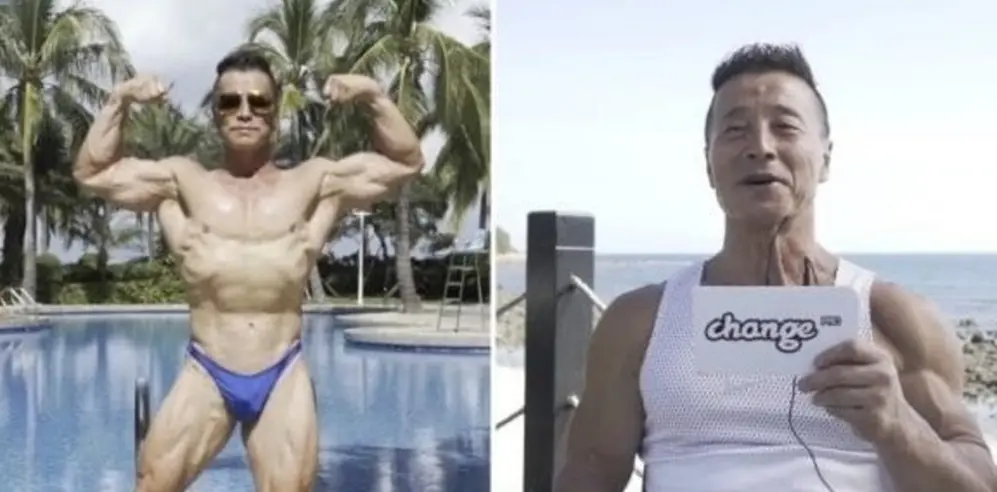 El chino Yinmin Yang tiene más de 70 años pero la vitalidad de un joven de 30