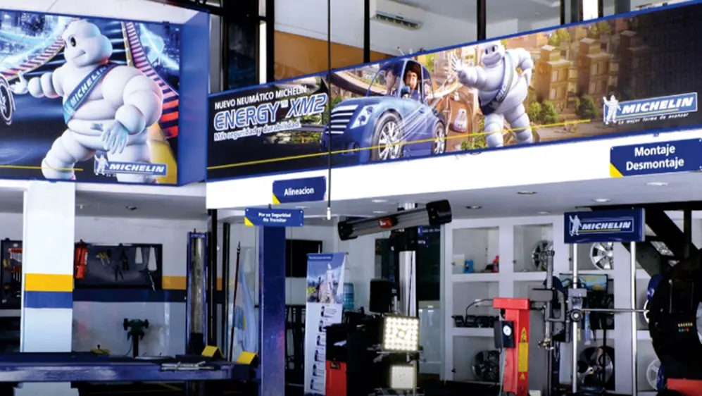 Michelin tiene neumáticos de alta calidad.