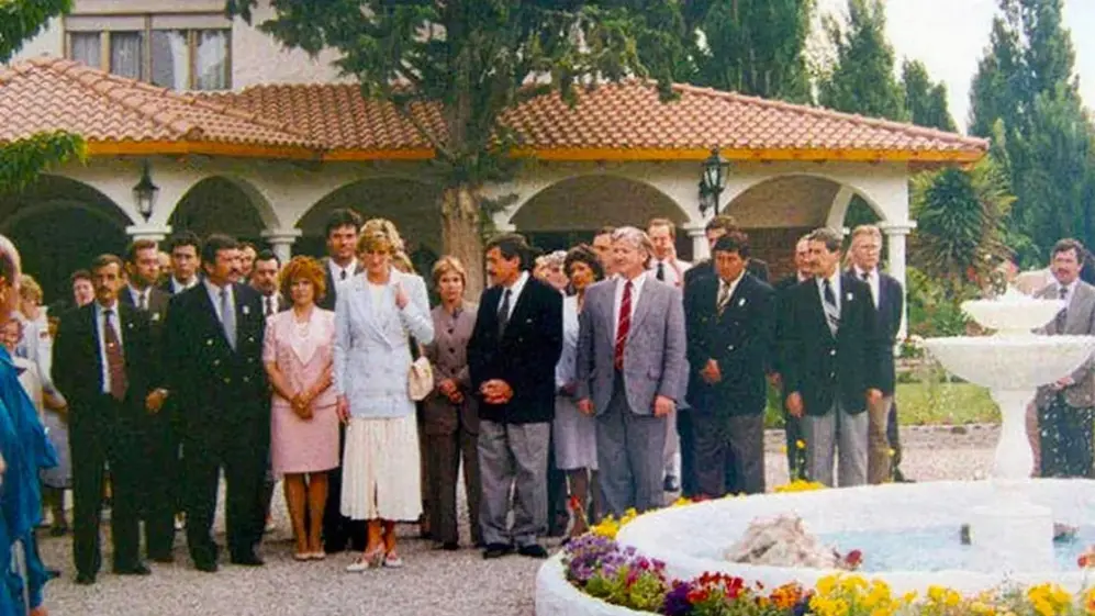 Lady Di visitó Gaiman en 1995