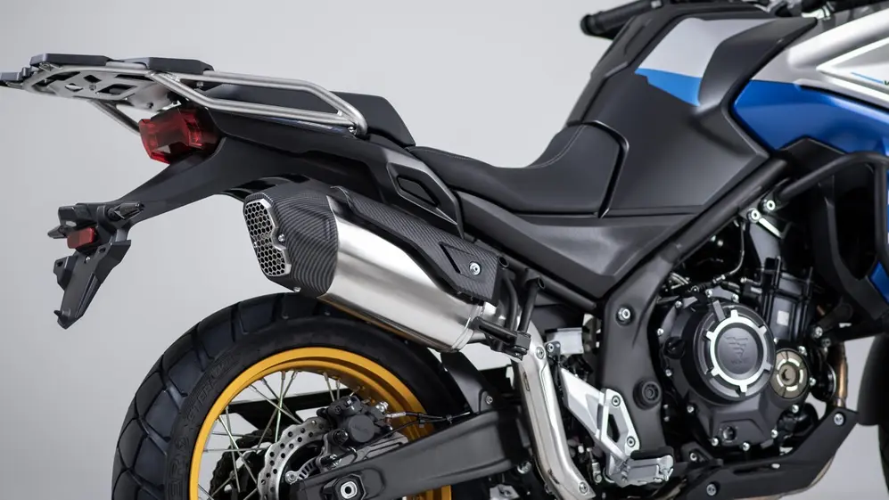 El asiento de la moto Vogue es bajo comparado con otros rivales.