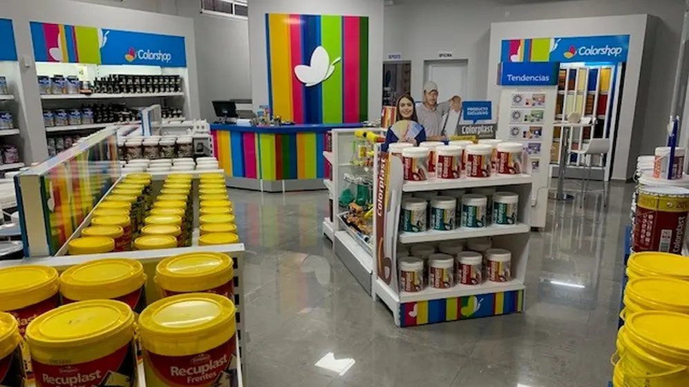 Durante el primer año una franquicia Colorshop puede alcanzar una facturación de alrededor de $50 millones y recuperar su inversión inicial en 18 meses
