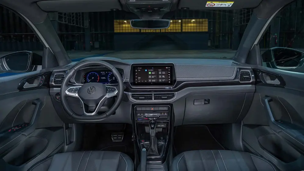 El T-Cross cambió el interior, con mejor calidad.