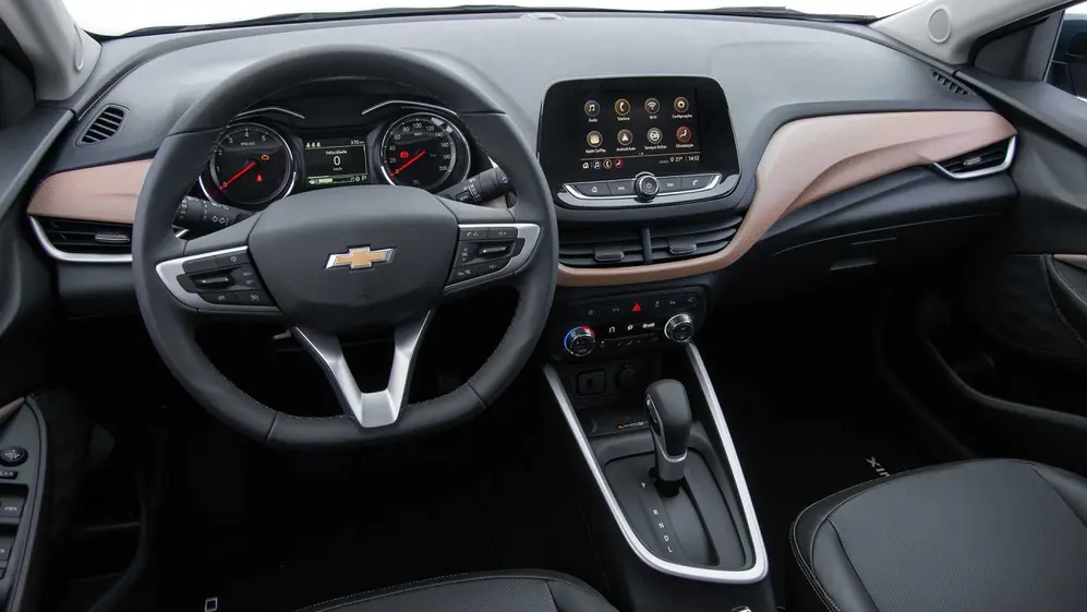 El Chevrolet Onix ofrece buen equipamiento tecnológico.
