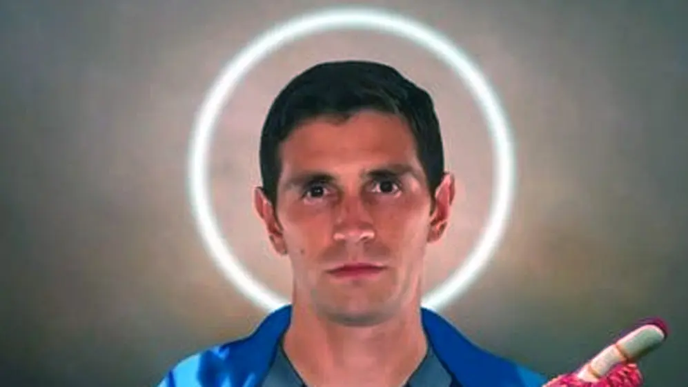 Predominaron los memes del Dibu Martínez como una estampa religiosa.