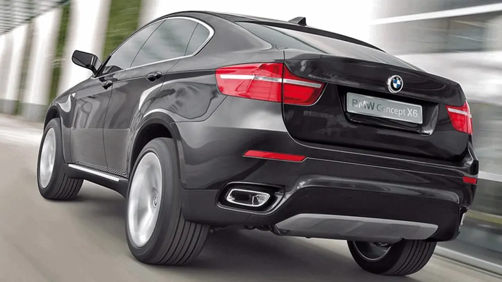 El BMW X6, un ícono de la categoría premium.
