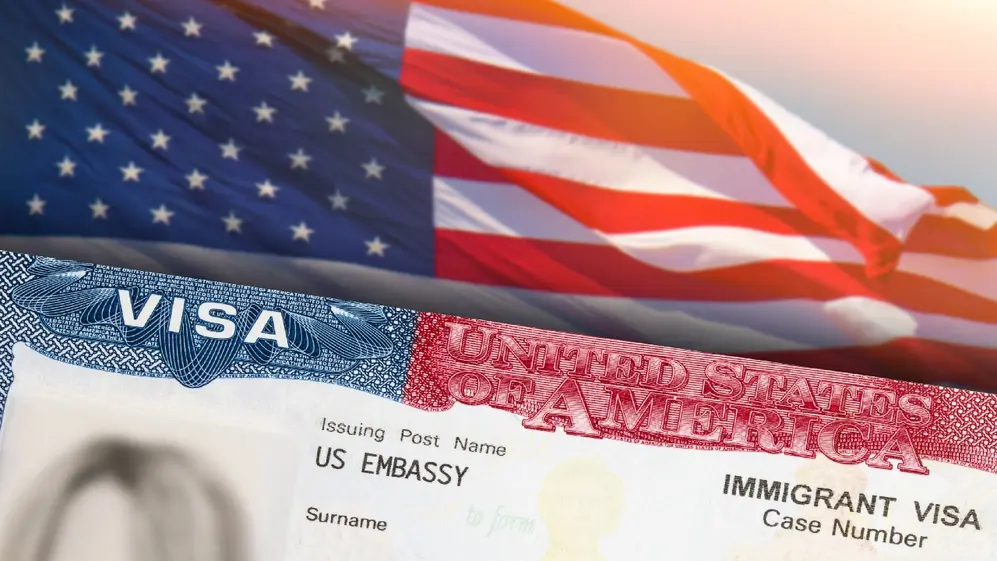 Visa de Estados Unidos.