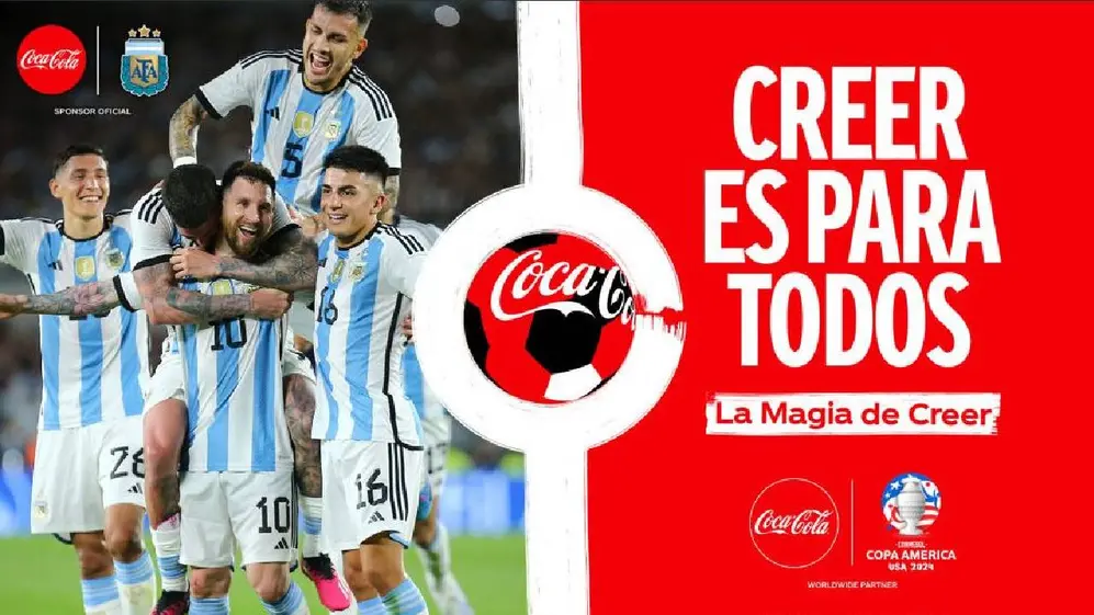 En la Copa América 2024 acompañan con el claim 