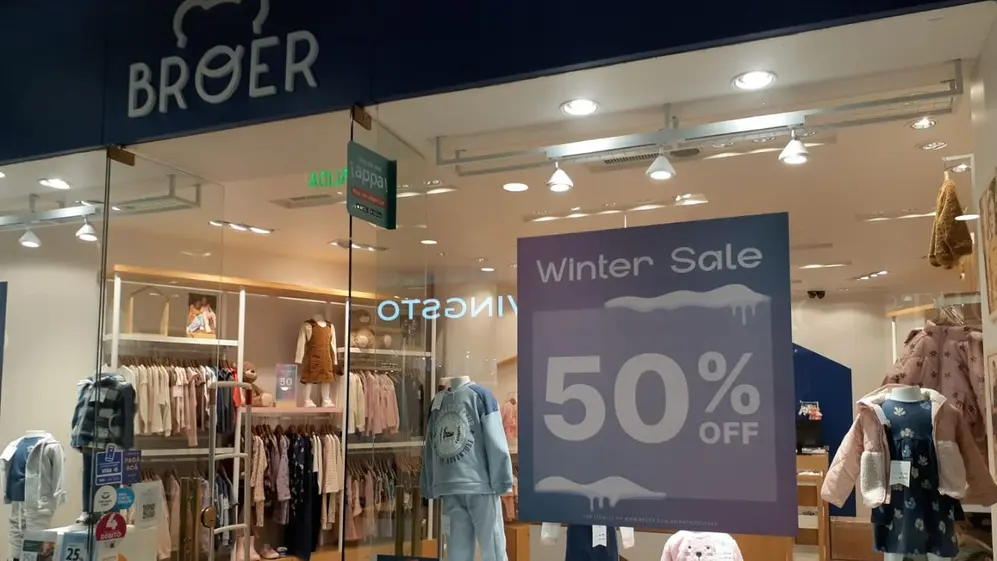 Descuentos en ropa para niños de hasta el 50% en la temporada de invierno