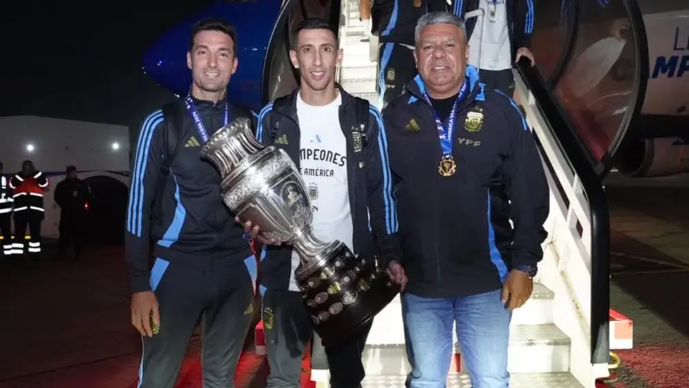 Angel Di María se despidió de la selección con un título más