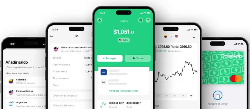 DolarApp permite tener una cuenta en dólares digitales accesible desde el celular