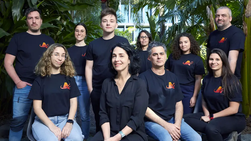 Fundadores y parte del equipo de Asteroid Technologies.