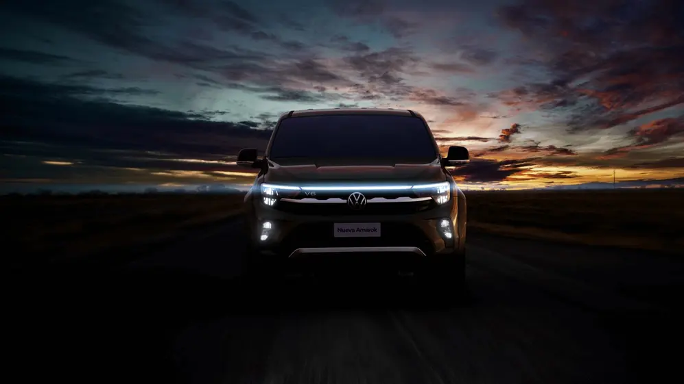 La nueva Volkswagen Amarok cambió su frontal.