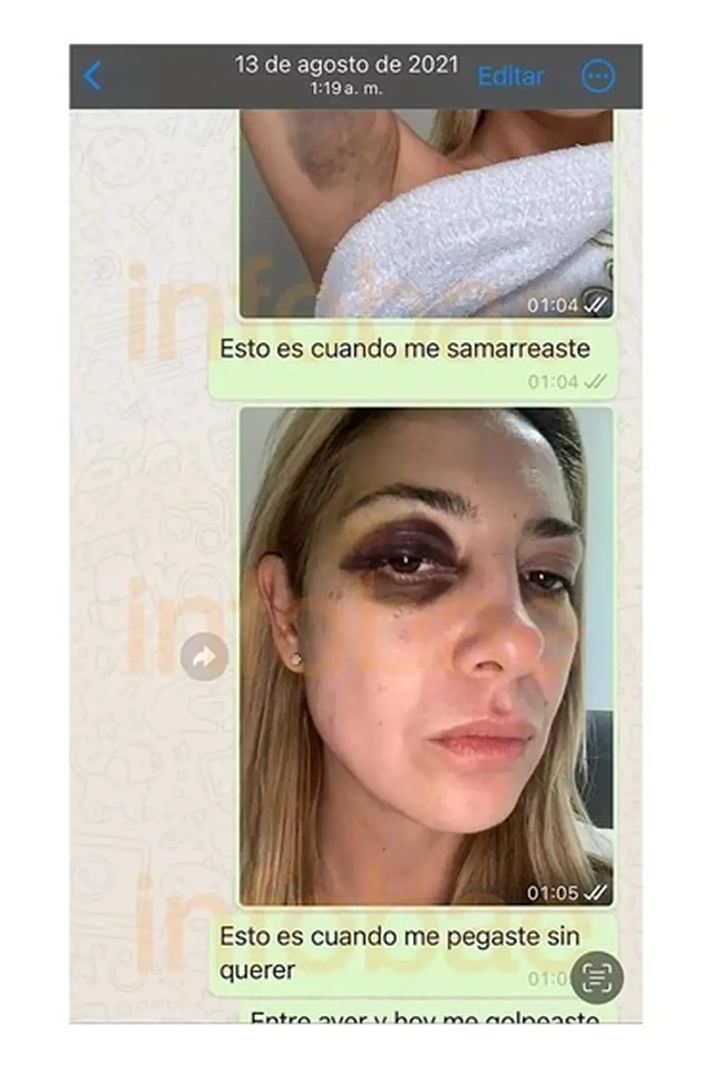 Los chats de Yánez y Fernández