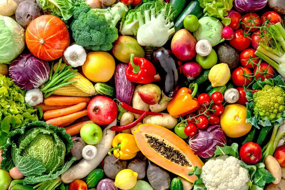 Una dieta rica en frutas y verduras es fundamental para incorporar todos los minerales y vitaminas necesarias para una vida saludable