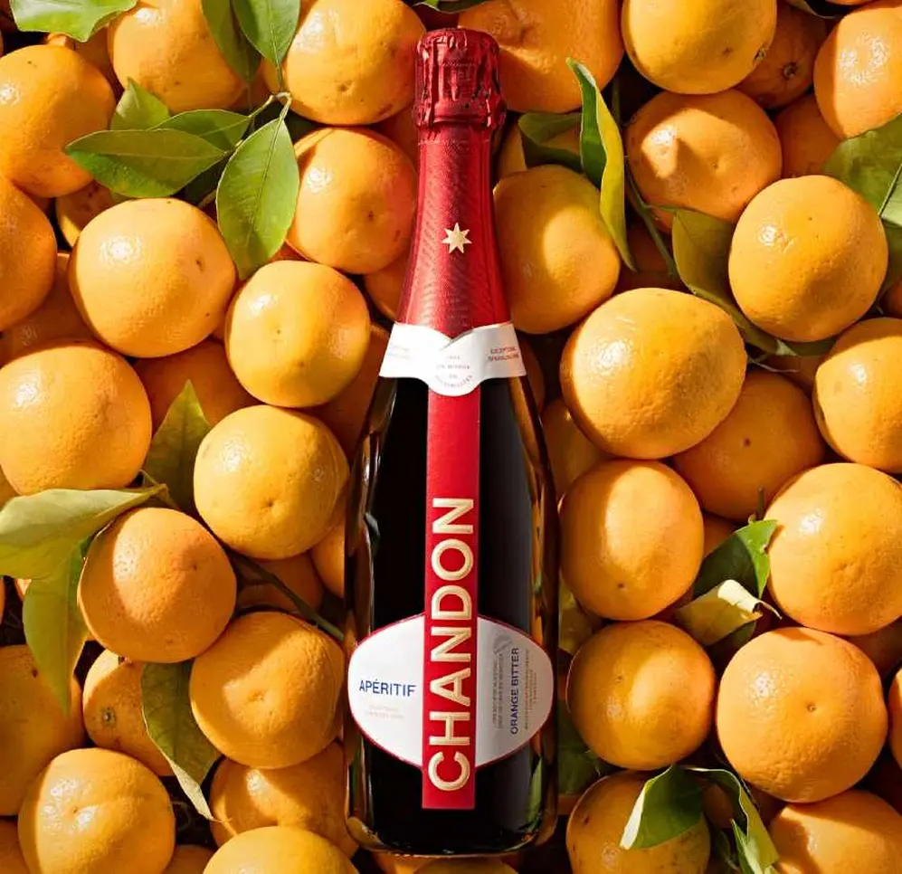 Chandon Apéritif es un espumoso con un macerado de naranjas orgánicas y especias