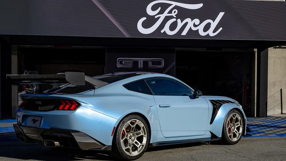 El nuevo Mustang GTD es el más rápido de todos los tiempos.