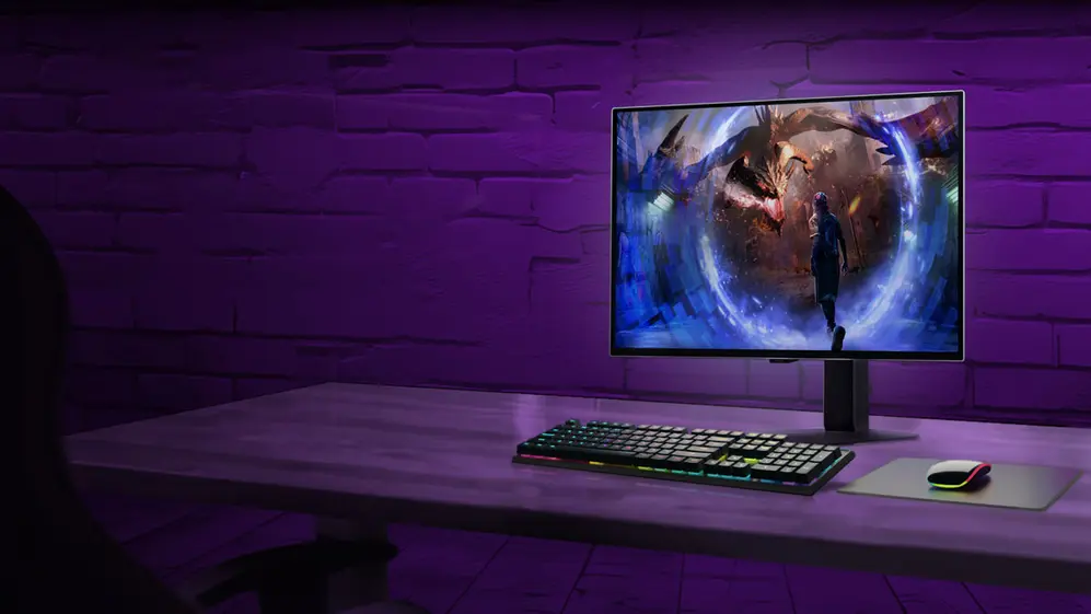 Monitor Odyssey OLED G6 de Samsung para juegos.