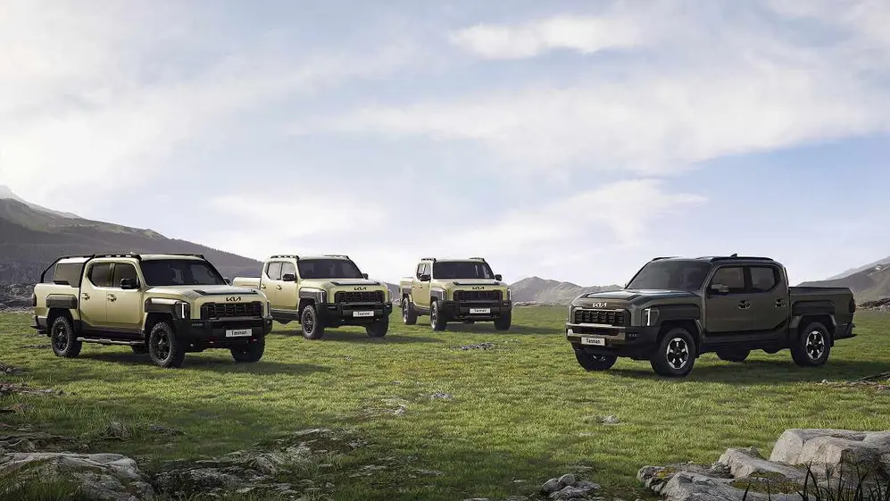 Kia Tasman, la camioneta coreana, fue confirmada para la Argentina.