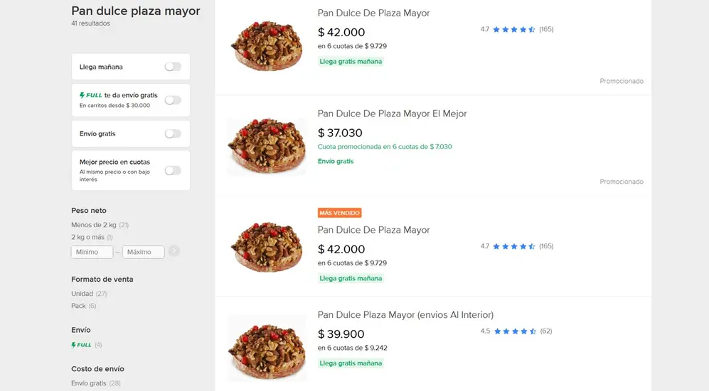 En Mercado Libre, se pueden encontrar ofertas que casi duplican el precio original.