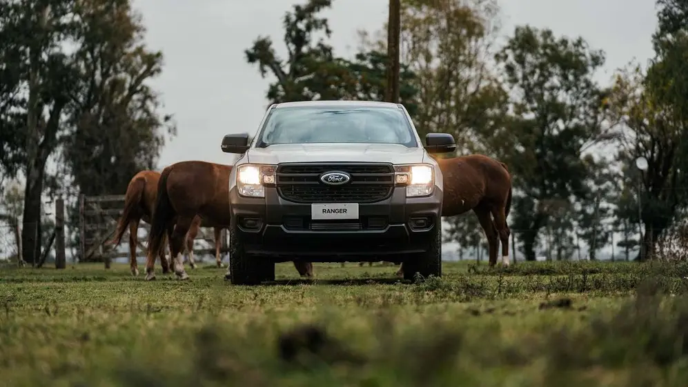 La Ford Ranger XL es la más accesible de la gama.