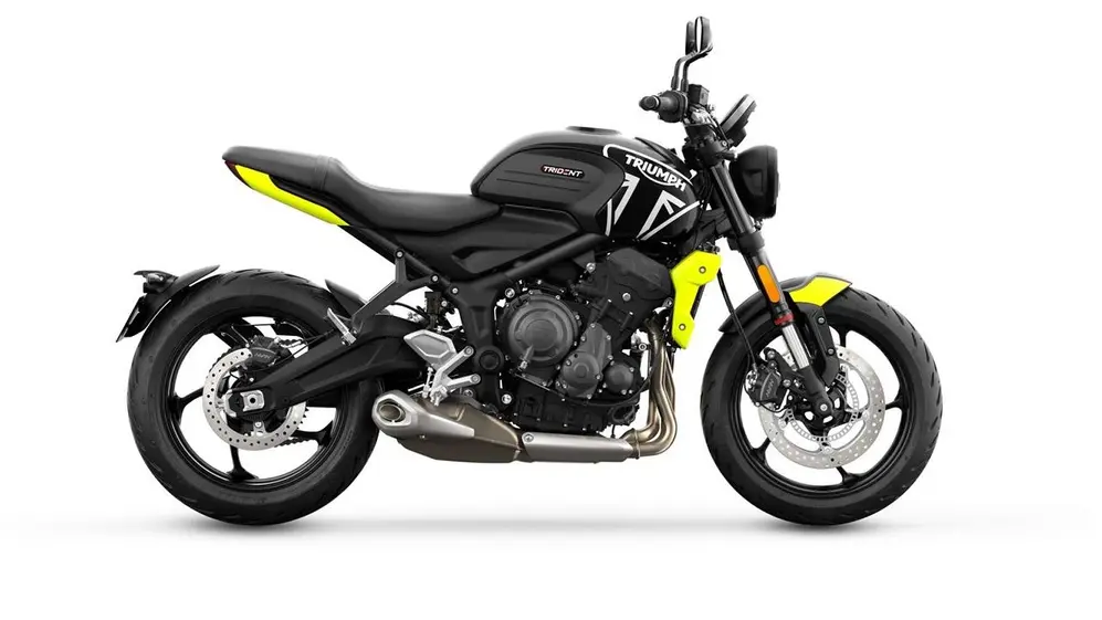 El tamaño compacto caracteriza a la moto de Triumph.