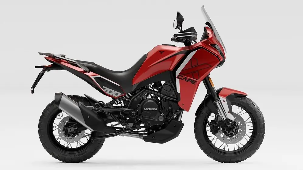 La nueva generación de la Morini X-Cape 700 se lució en el salón de Milán.