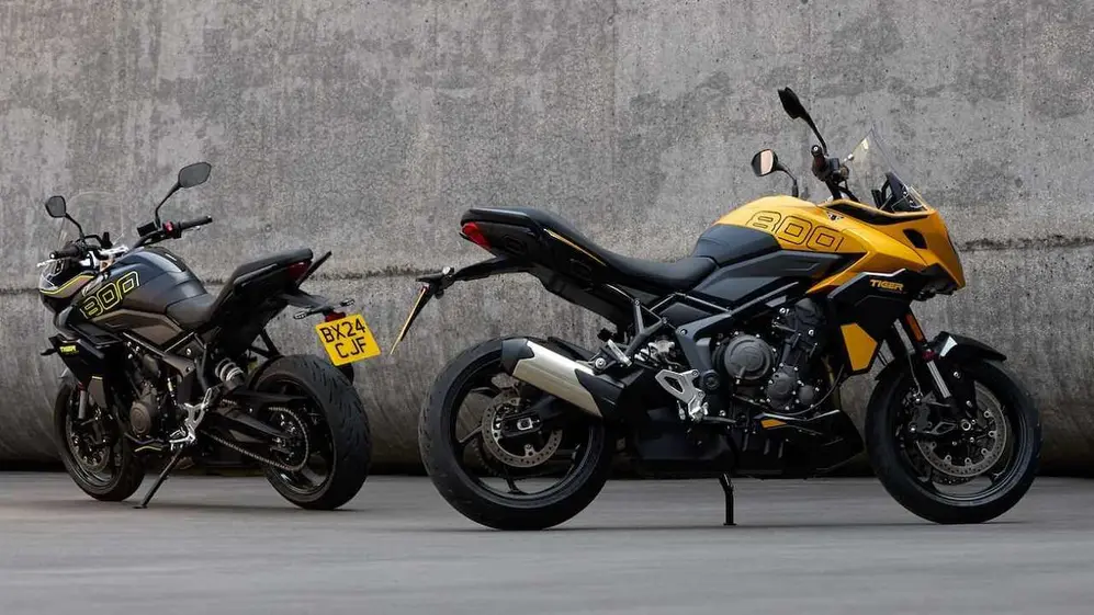 Trimph, el fabricante británico, renovó varios de sus modelos.