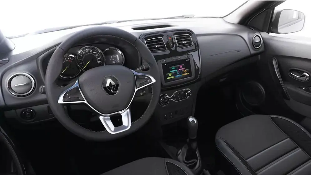 El interior del Renault Stepway